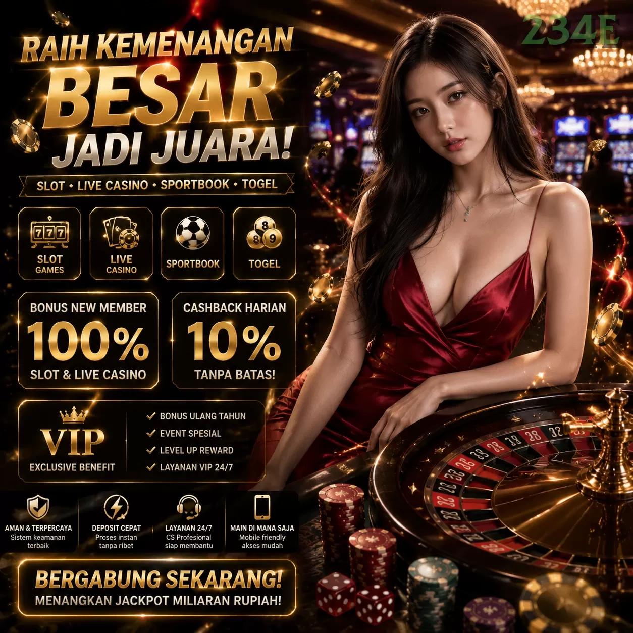 Perbandingan 234e dengan Situs Game Lain - 2